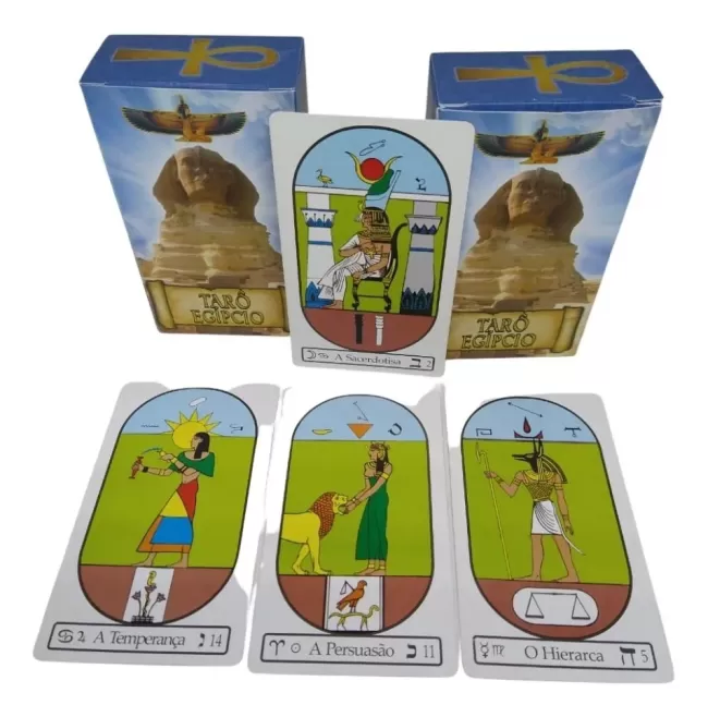 Tarô Egípcio Arcanos Herméticos + S...